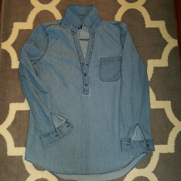 Old Navy | Tops | Old Navy Denim Blouse 